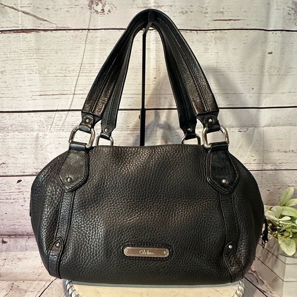 Cole Haan Handbags - Cole Haan Black Soft Leather Pebbled Hobo Shoulder/Satchel/Handbag